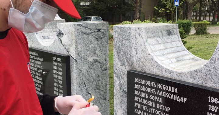 Акција младих СПС Бања Лука поводом Дана ослобођења