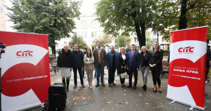 Кандидати СПС са грађанима Бањалуке: Важан нам је сваки човјек